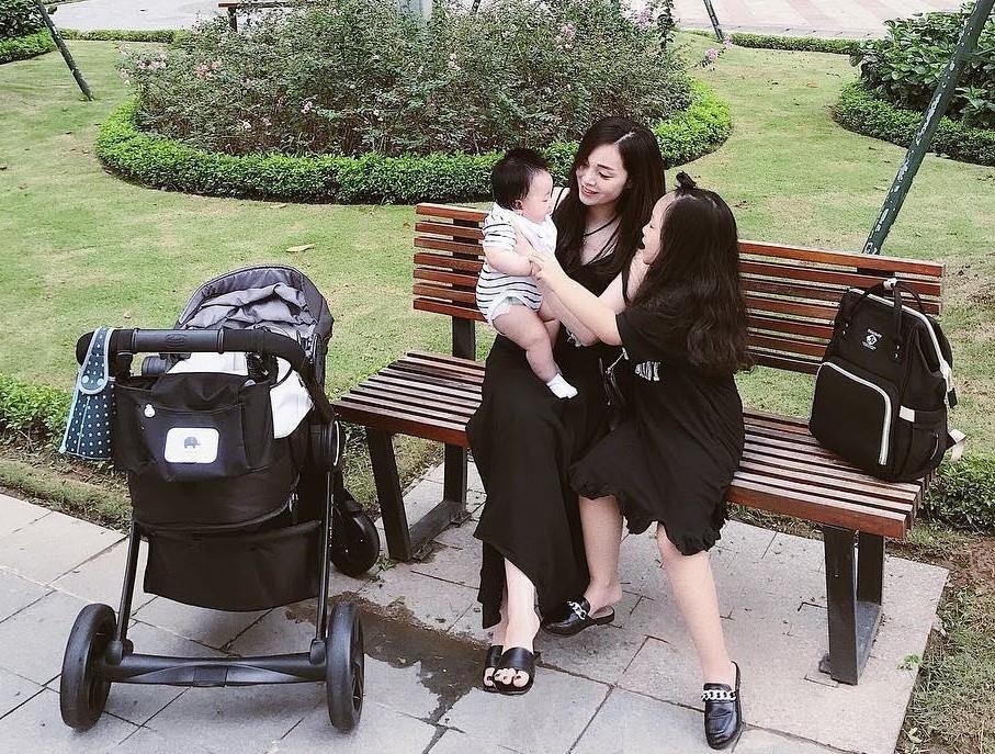 hot mom Ngoc Mon va 2 con nhu Fashionista anh 1