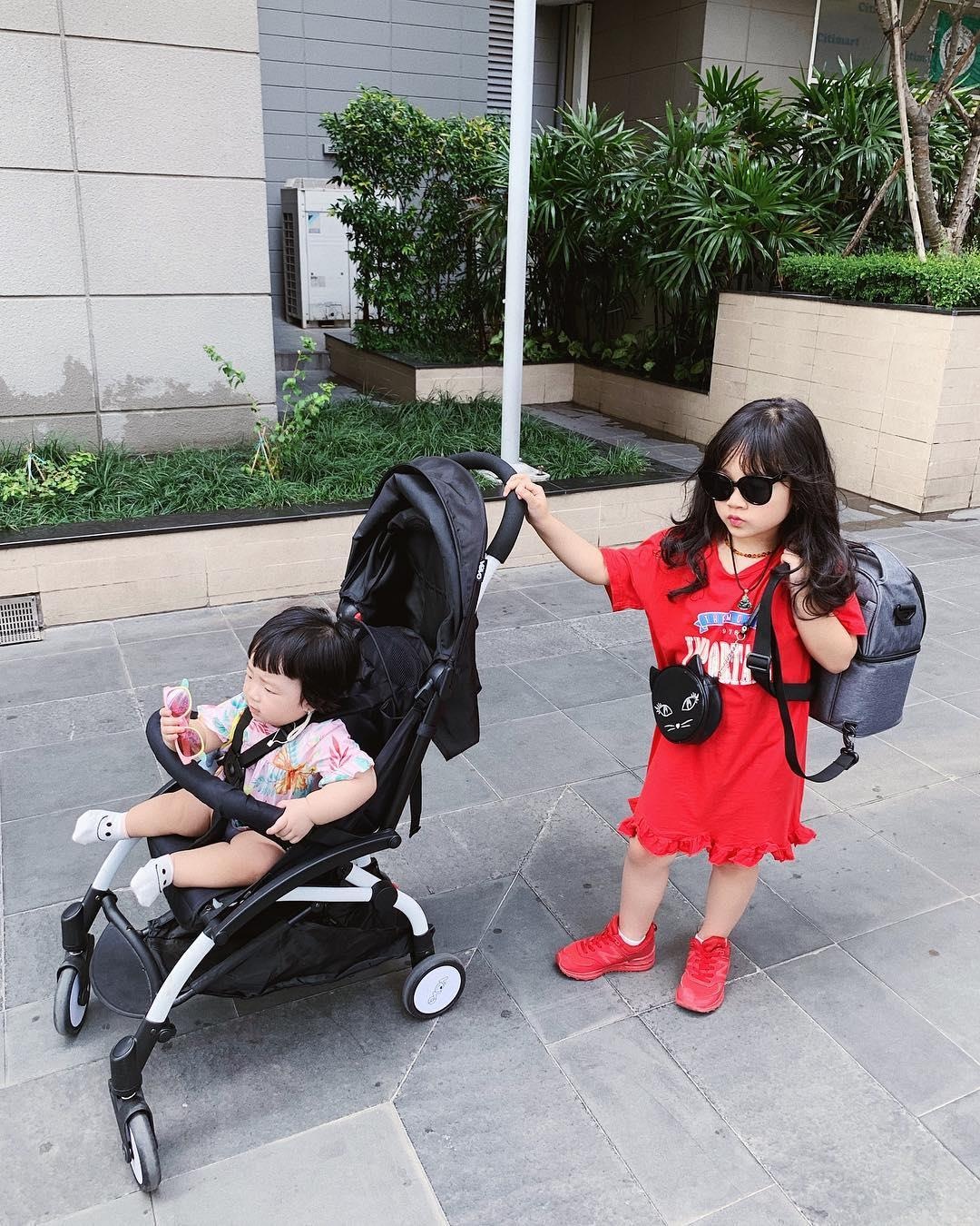 hot mom Ngoc Mon va 2 con nhu Fashionista anh 5