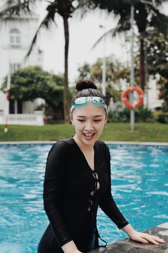 nhan sac dien vien nhi Ha Anh sau sinh anh 10