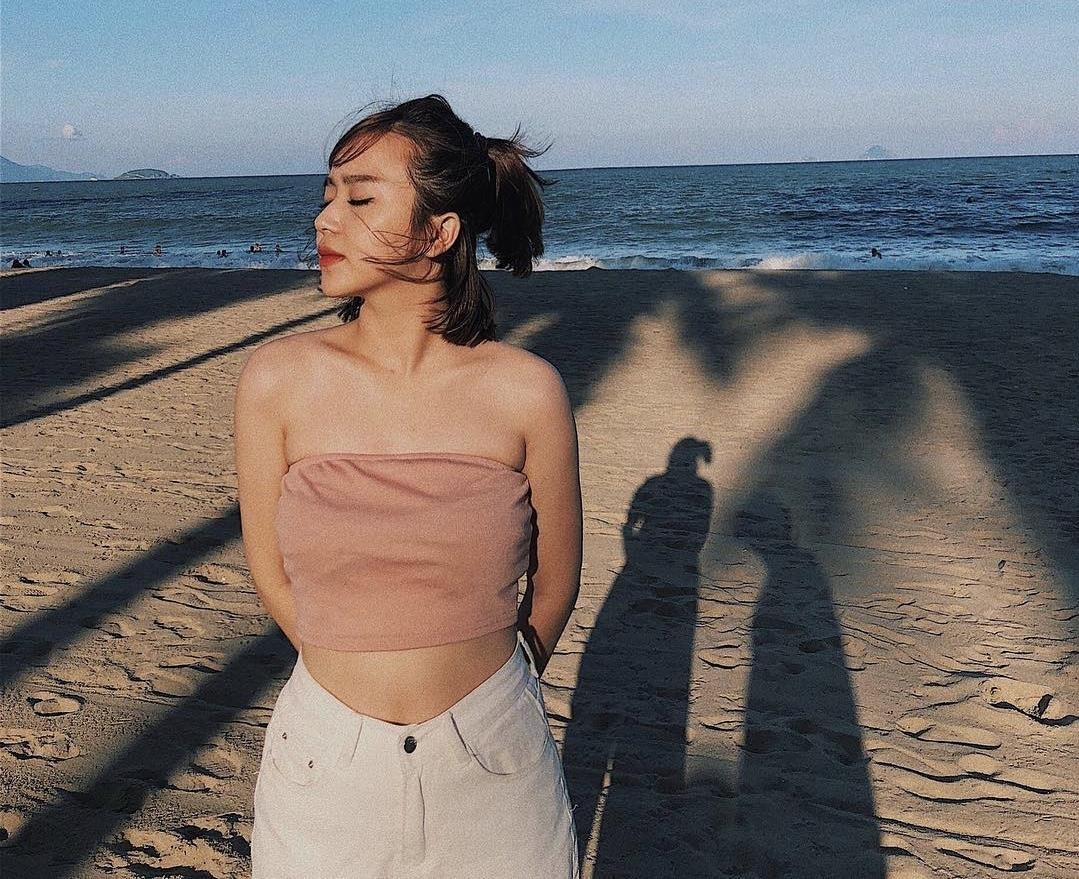 hot girl Ha thanh xinh giong nhau anh 17