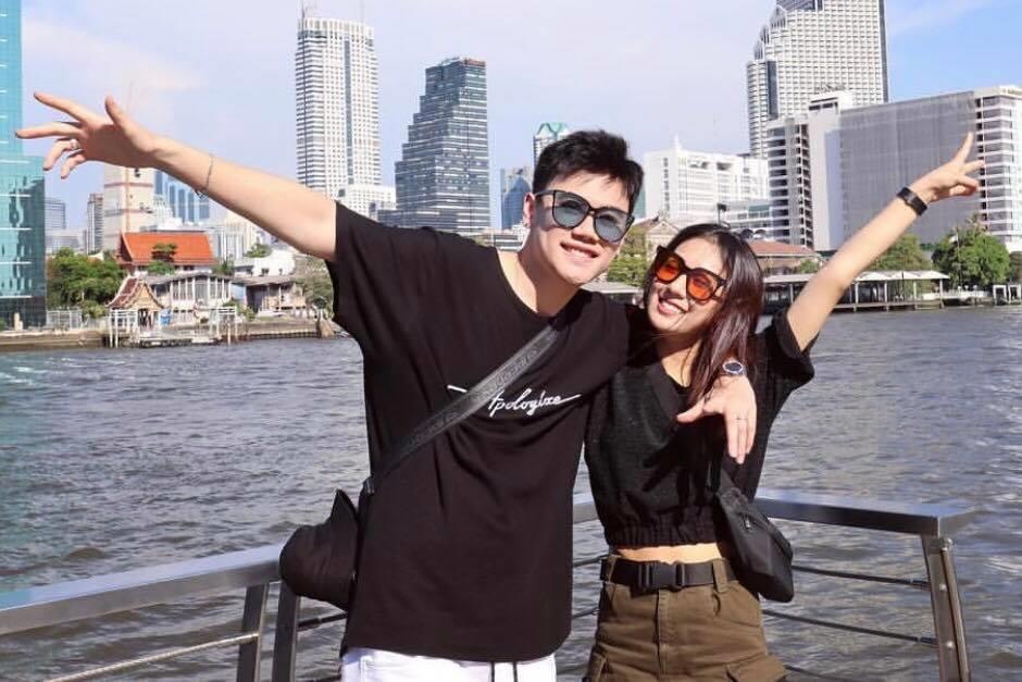 Khoi My, Trang Lou khoi dau trend quay vlog du lich chi... cuoi ha ha hinh anh