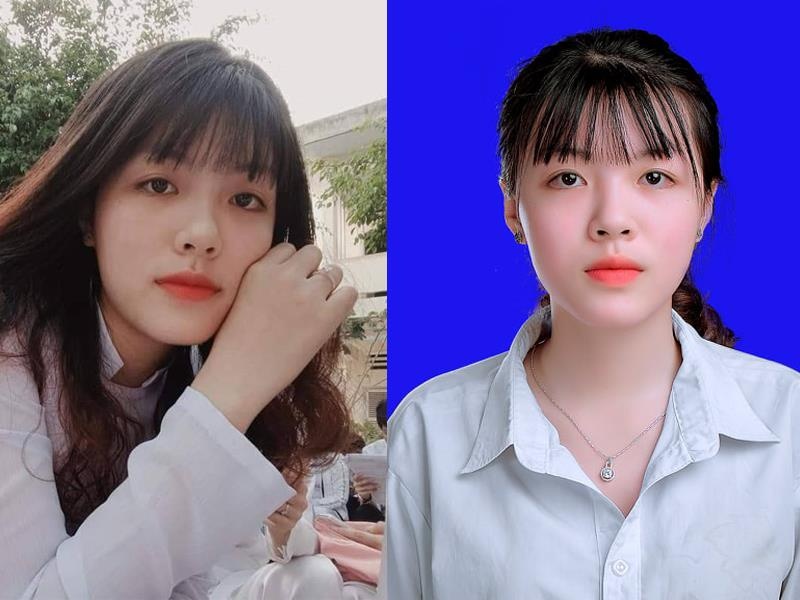 Ru nhau di chup anh the, nu sinh mot lop thu ve toan anh xinh hinh anh
