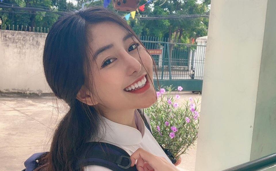 Dan hot girl tung lo hoc luc hoac diem thi dai hoc khong may sang sua hinh anh