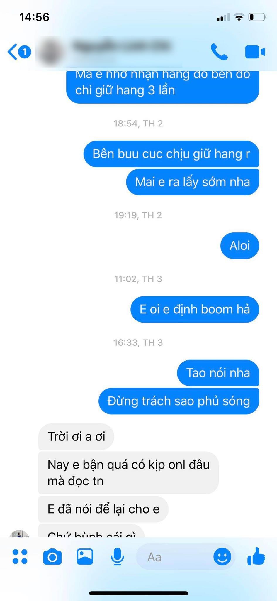 bom hàng bị dán tờ rơi ảnh 3 bom hang bi dan to roi anh 3