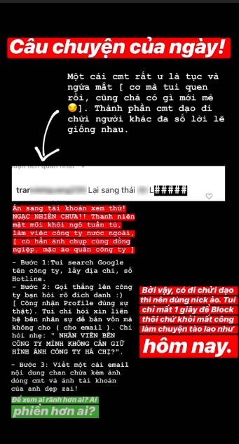 Yến Xuân đáp trả antifan cao tay ảnh 2 Yen Xuan dap tra antifan cao tay anh 2