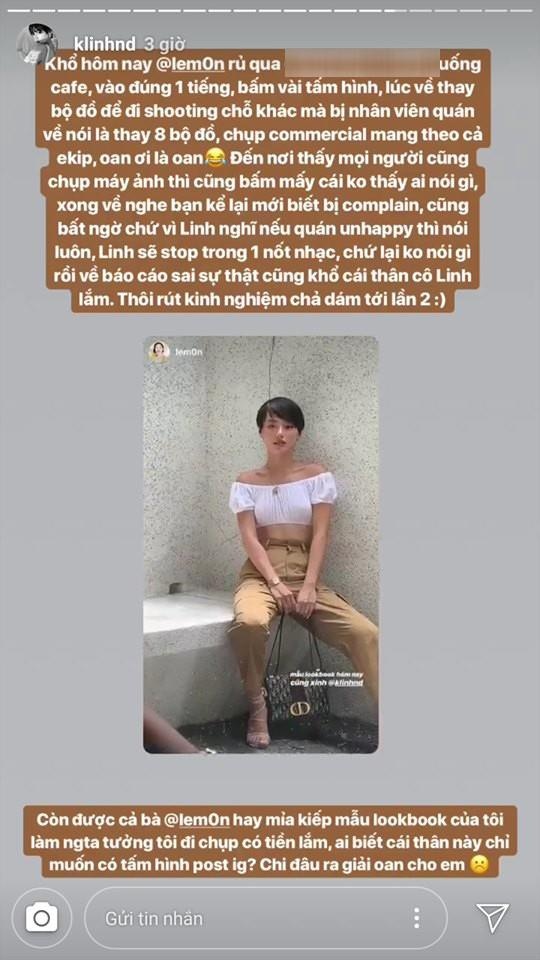 Khanh Linh The Face chup khong xin phep anh 1