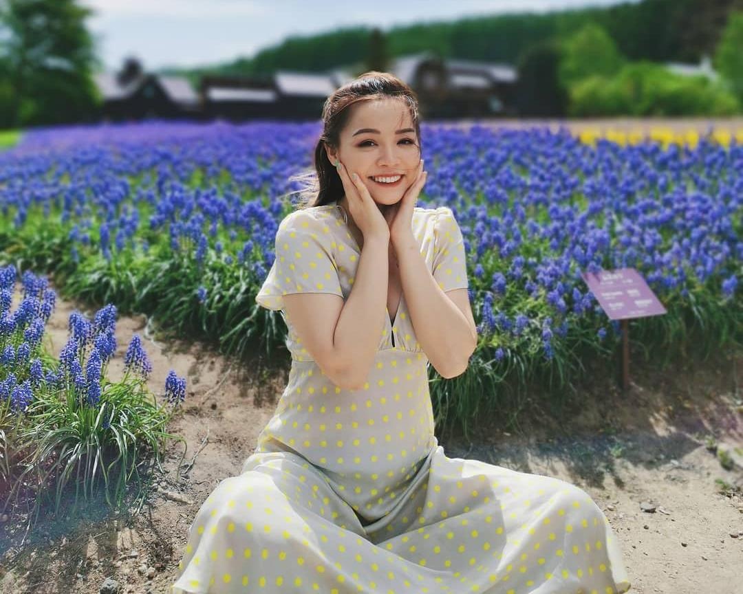 Trinh Pham khoe anh sexy khi mang bau anh 10