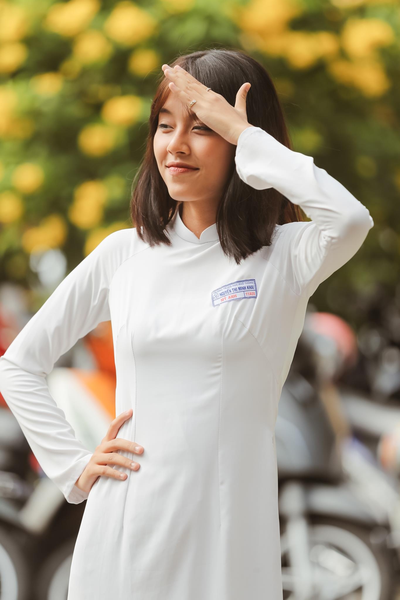 girl xinh trong ngay khai giang anh 2