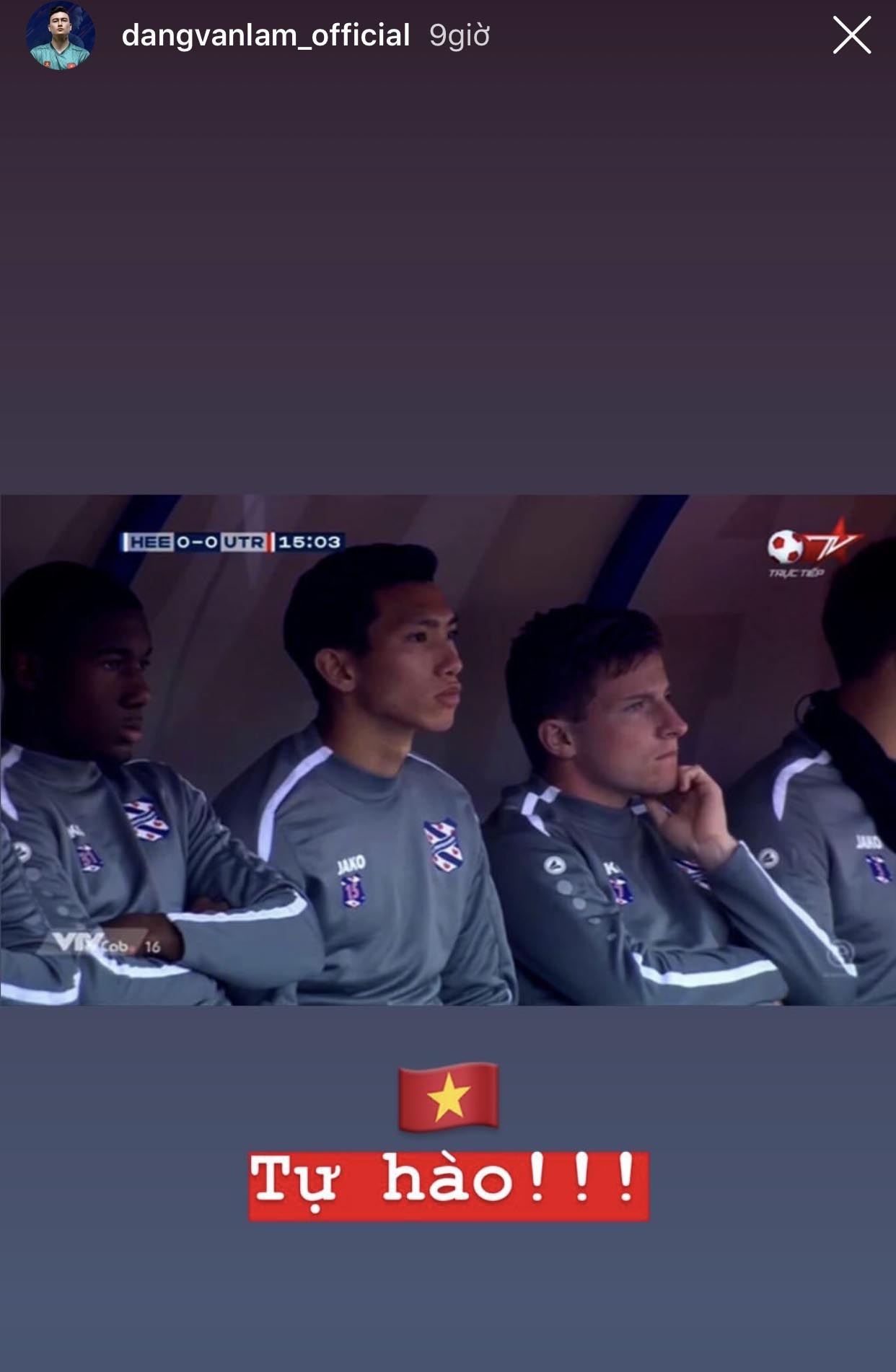 Van Lam dong vien Van Hau anh 1