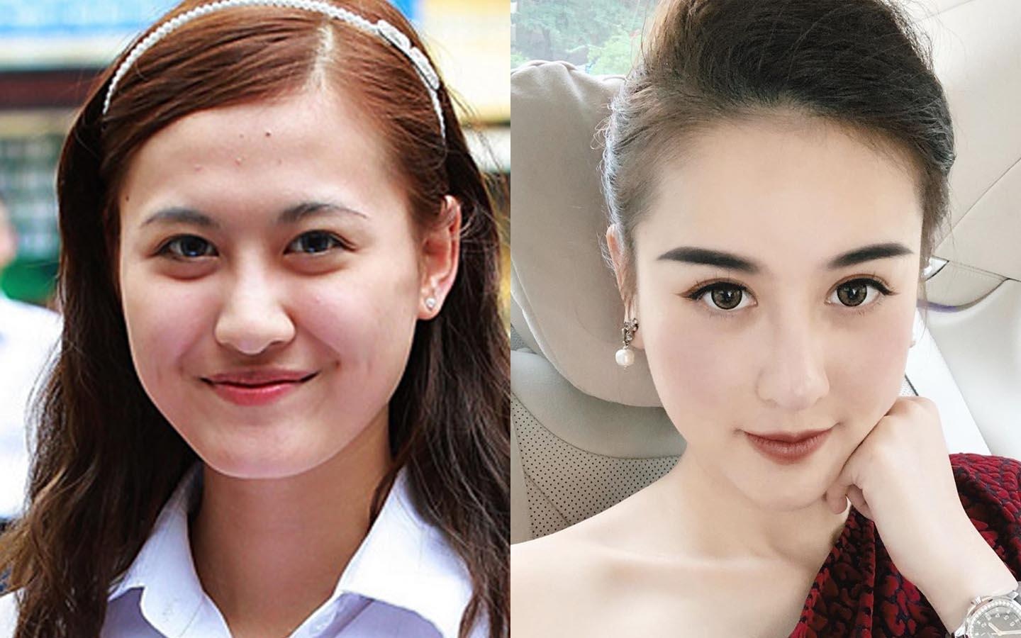 Nhan sac khac xa thoi moi noi cua bo ba hot girl tham my nhieu lan hinh anh