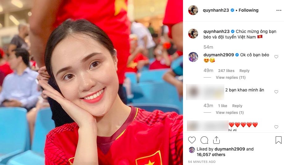 ban gai Duy Manh anh 1