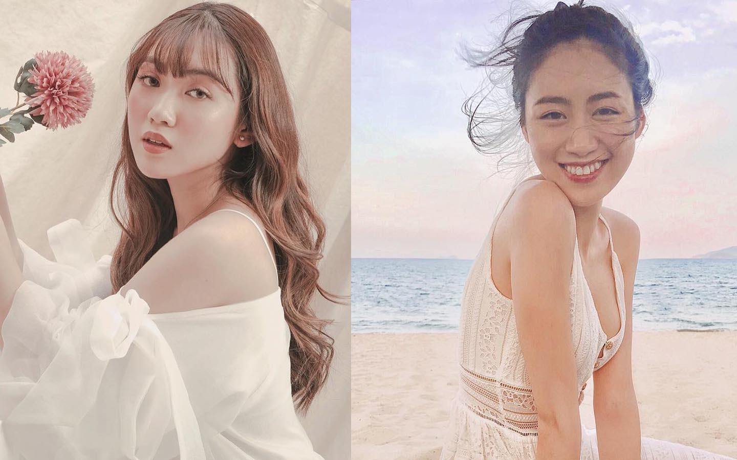 2 beauty blogger bang tuoi, xuat than giau co, ngoai hinh cuon hut hinh anh