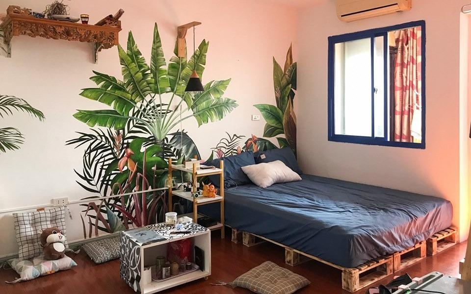 9X bien phong tro thanh khong gian nhu studio hinh anh