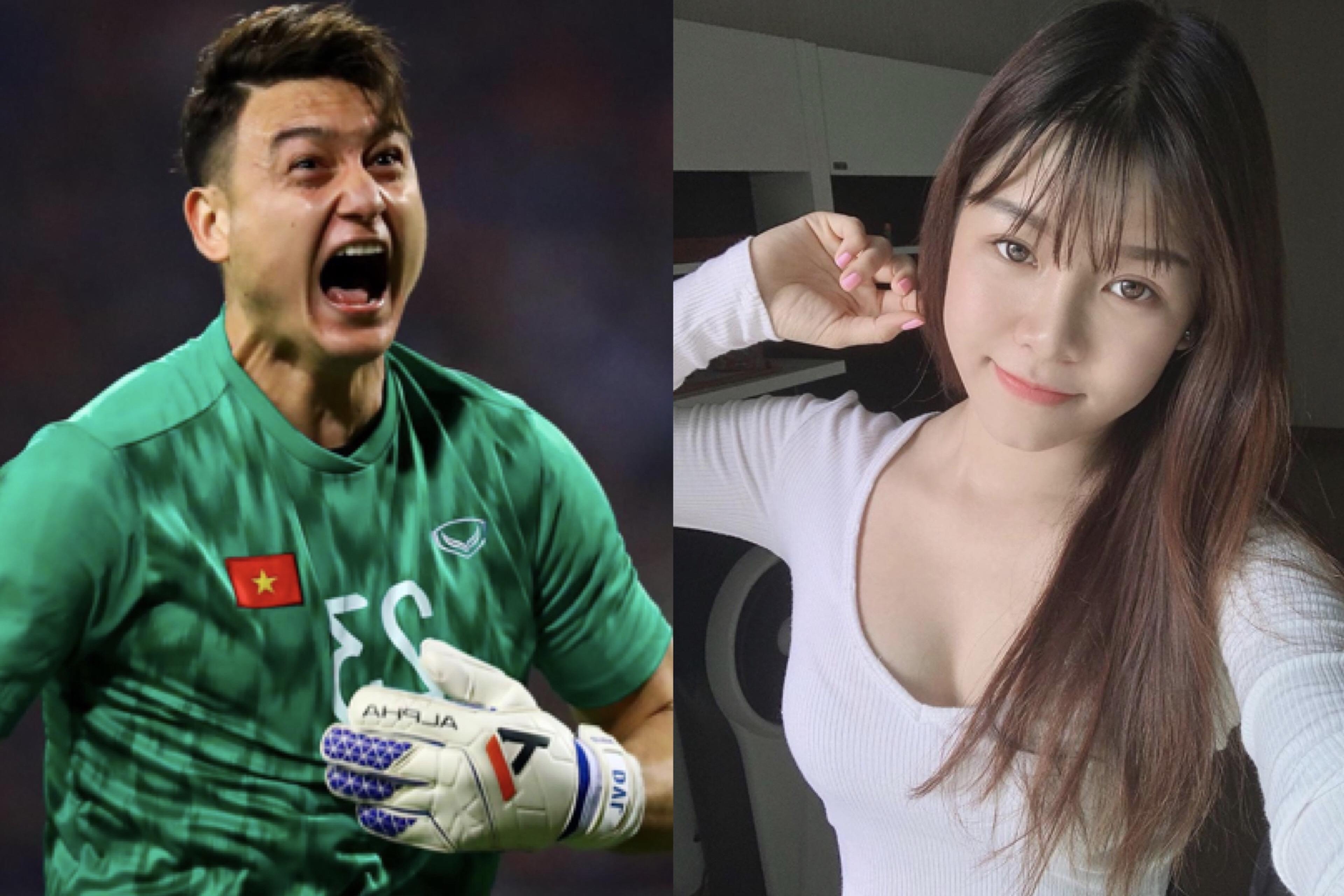 Ban gai Lam Tay hanh phuc khi ban trai can pha thanh cong penalty hinh anh