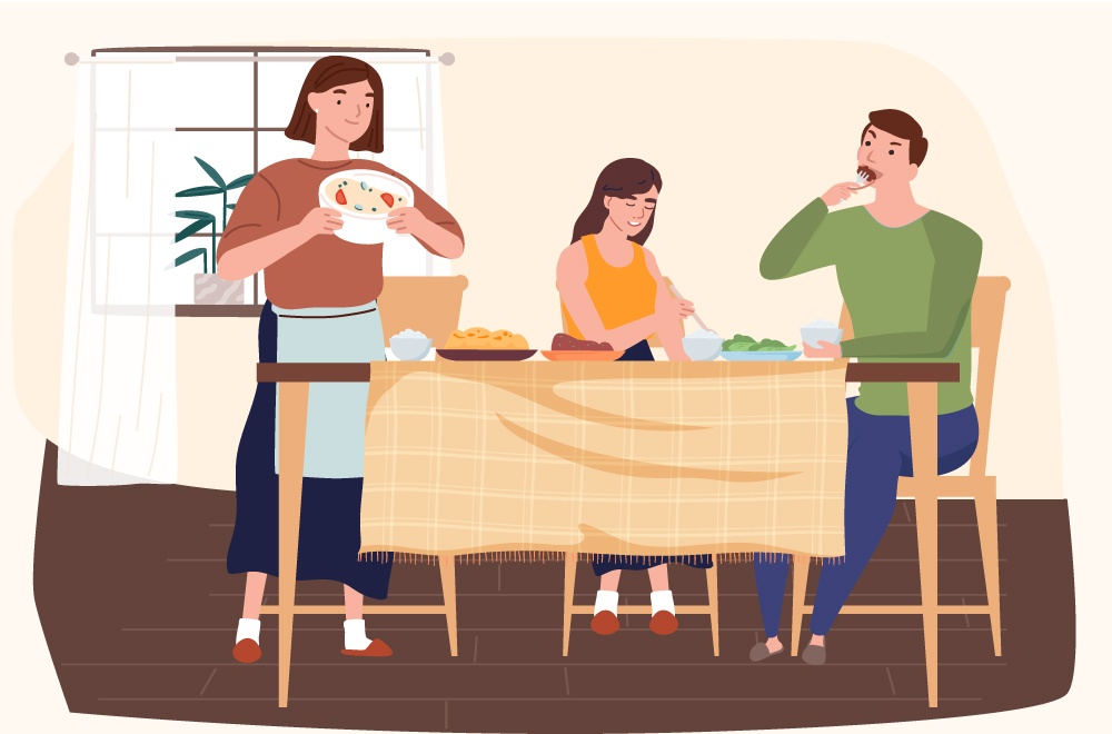 bua com cua me anh 7