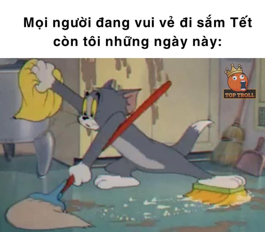 don nha ngay Tet anh 1