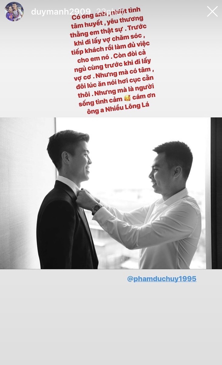 Dam cuoi Duy Manh anh 1