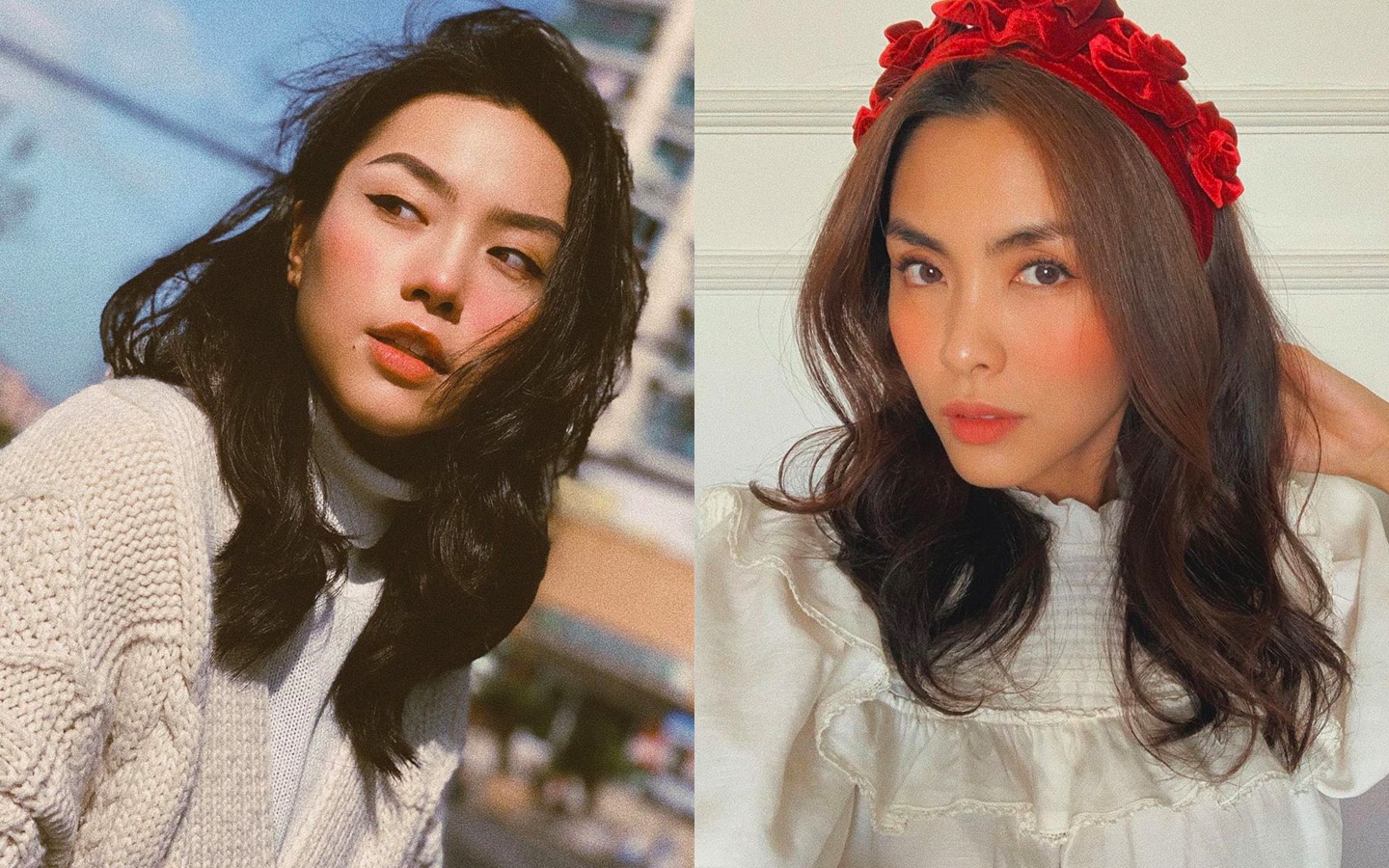 Nhung cap hot girl, nguoi noi tieng co ngoai hinh tuong dong hinh anh