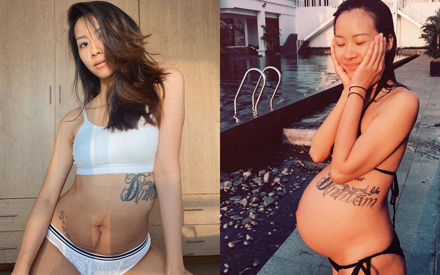 Suboi khoe anh vet ran sau sinh va thay dep hon khi lam me hinh anh