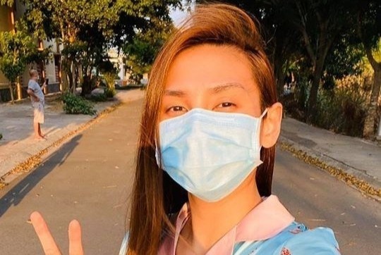 Vo Hoang Yen noi gi ve canh xep hang tiep te luong thuc o khu cach ly? hinh anh