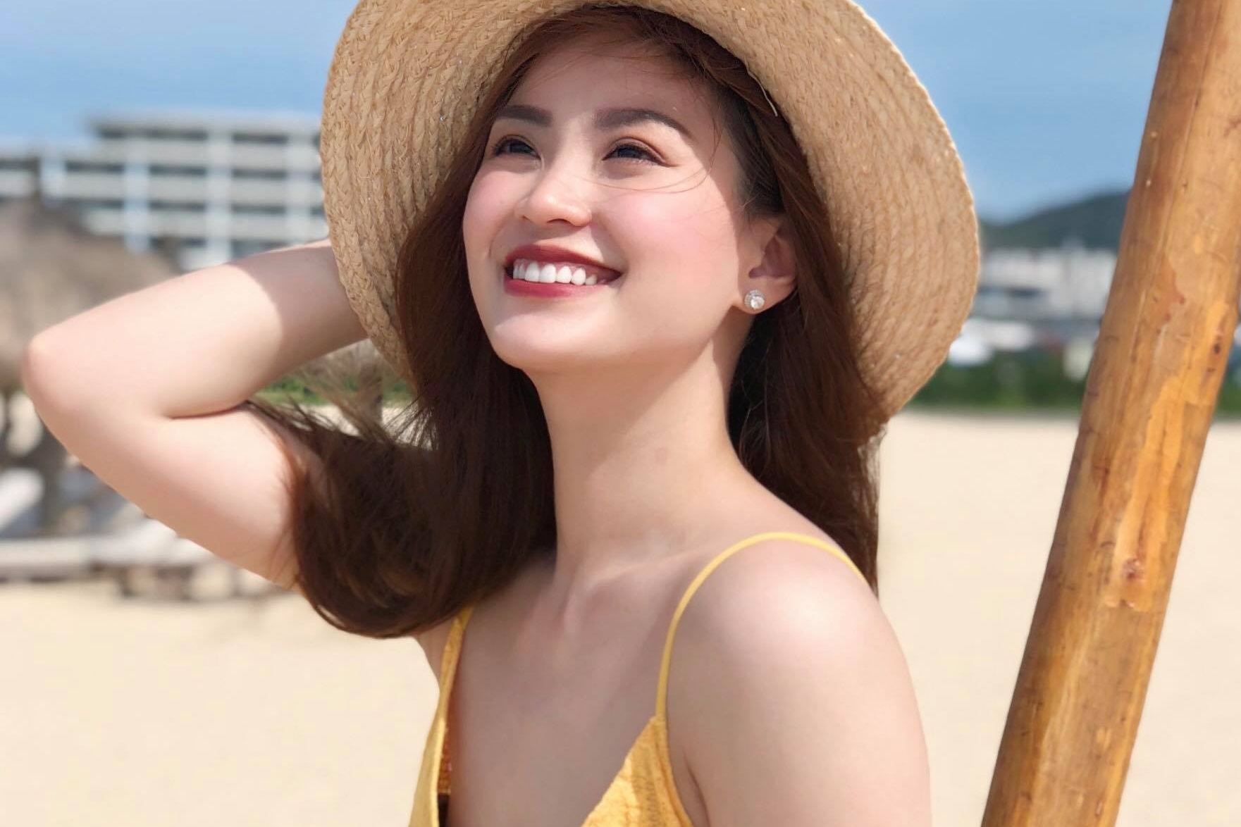 A hau Diem Trang: 'Chong co nguoi khac, toi se xem lai ban than truoc' hinh anh