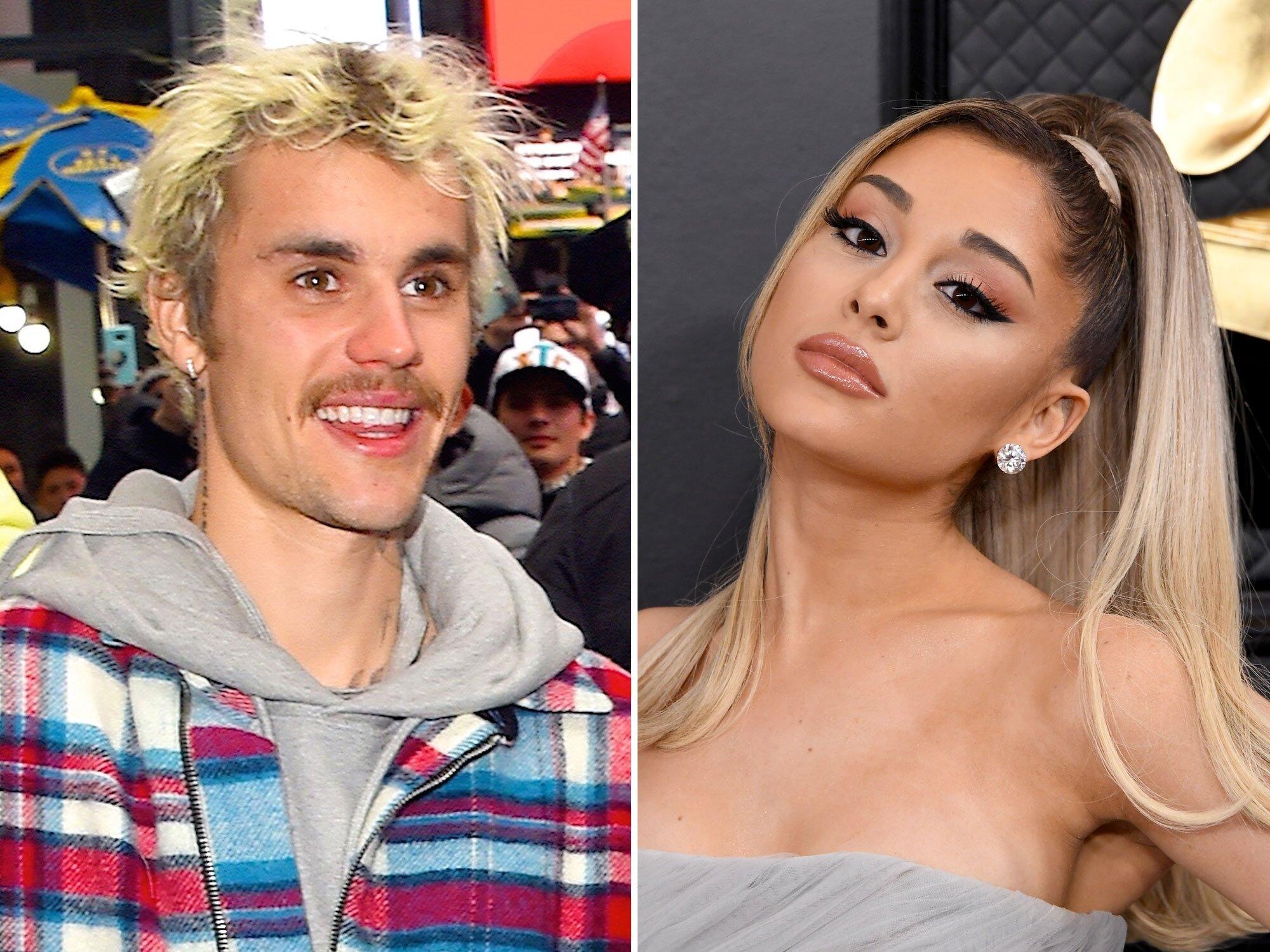 Justin Bieber, Ariana Grande len tieng sau khi bi to cao gian lan hinh anh
