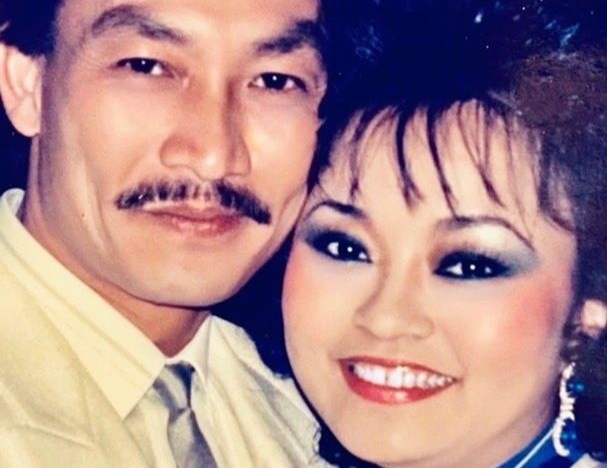 Danh ca Huong Lan khoe anh tinh cam voi chong hon 30 nam truoc hinh anh