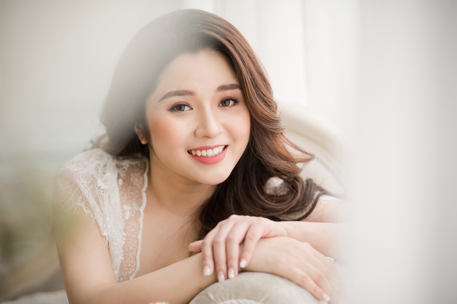 MC Dieu Linh bi ung thu mau anh 4