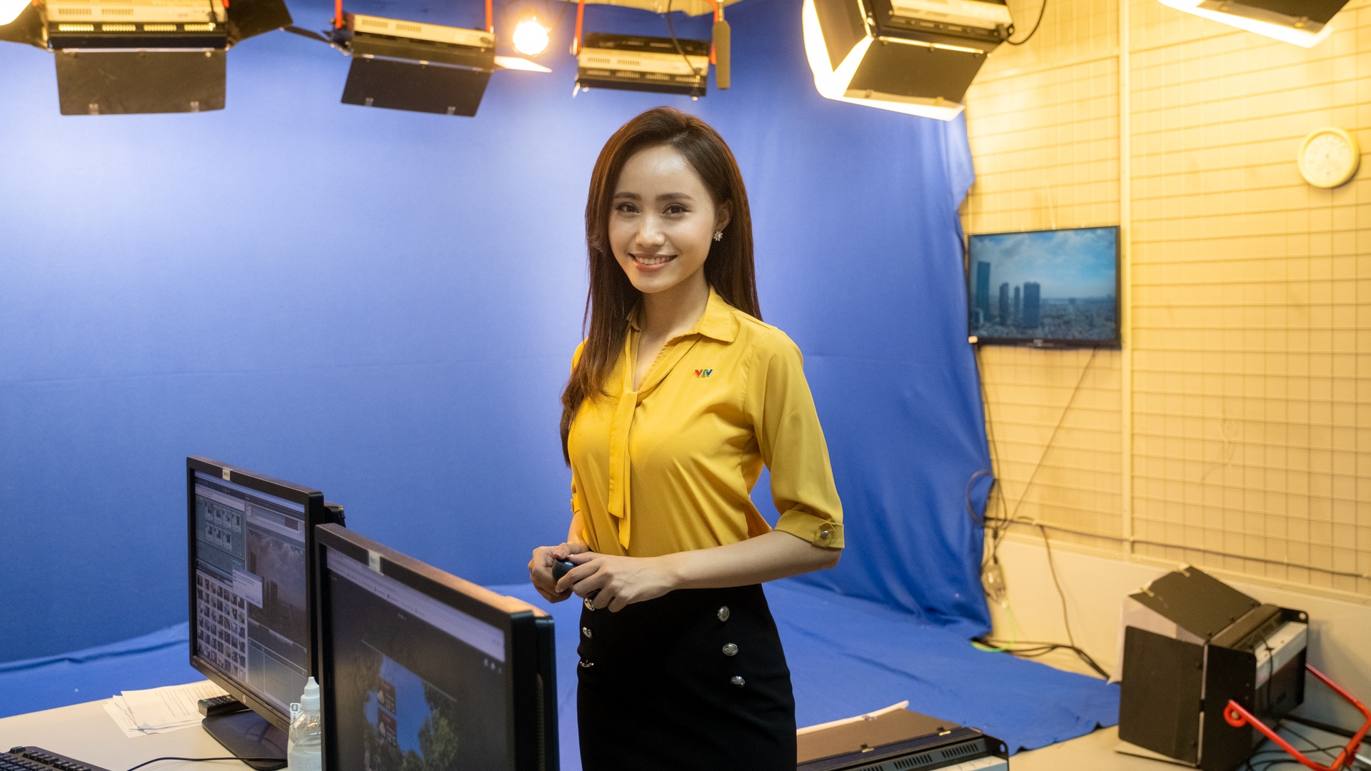 BTV Thời tiết Xuân Anh ảnh 2 BTV Thoi tiet Xuan Anh anh 2