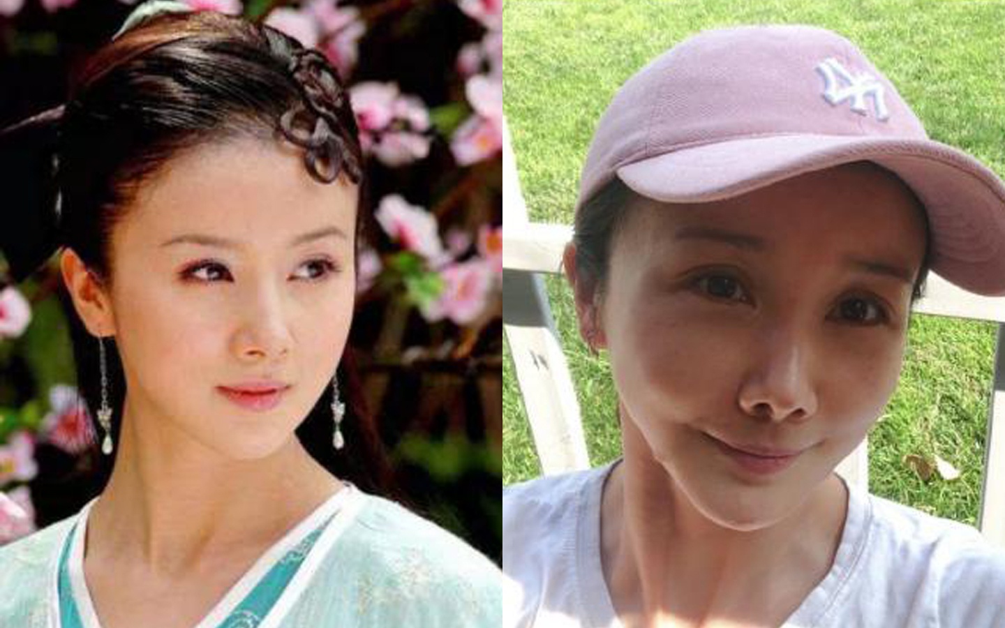 My nhan co trang gia nua, guong mat meo mo vi tham my qua da hinh anh