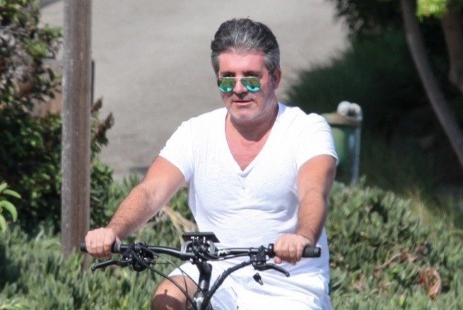 Simon Cowell tu bo che do an chay hinh anh
