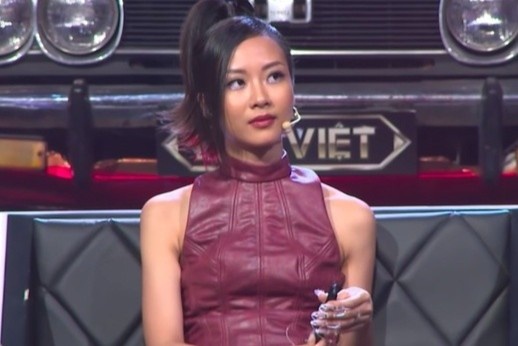 Bo mong tay day dien cua Suboi o Rap Viet hinh anh