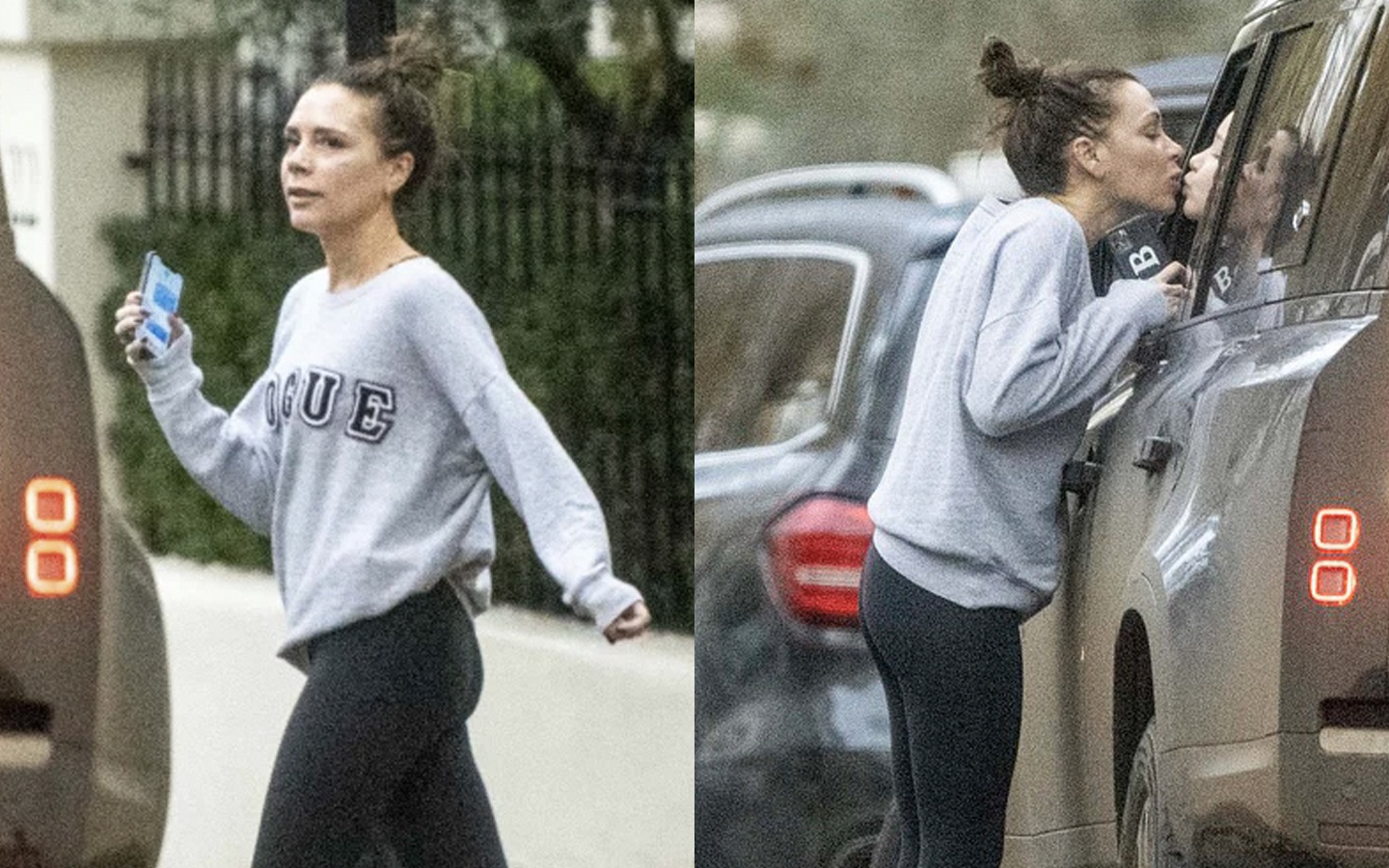 Victoria Beckham lan hiem hoi de mat moc hinh anh