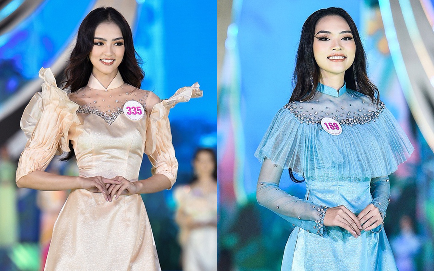 Trang phuc ao dai o Hoa hau Viet Nam bi che diem dua, NTK noi gi? hinh anh