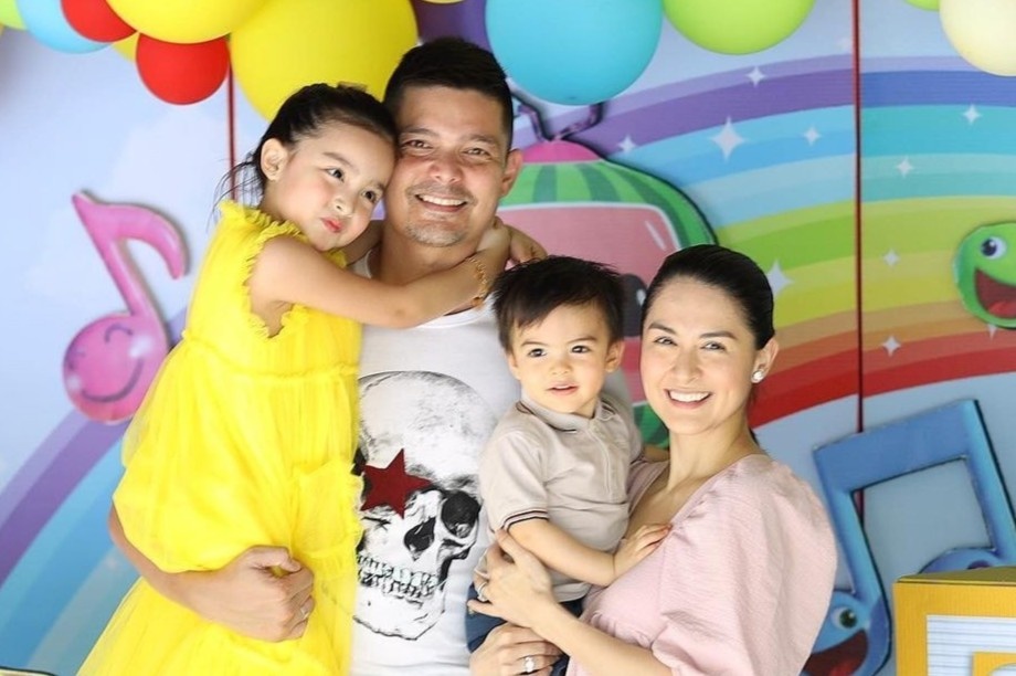 Con gai my nhan Marian Rivera don sinh nhat 5 tuoi hinh anh