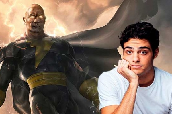Noah Centineo tang can cap toc de dong phim cung The Rock hinh anh
