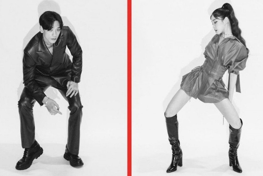 Kim Chung Ha hop tac voi Bi Rain hinh anh