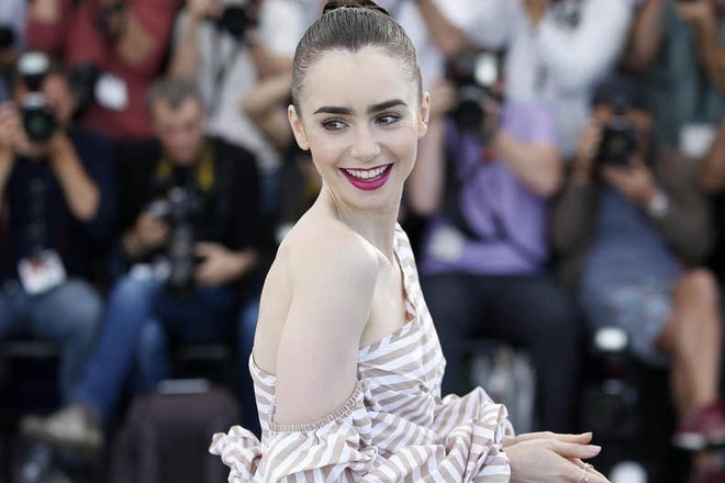Lily Collins goi cam anh 6