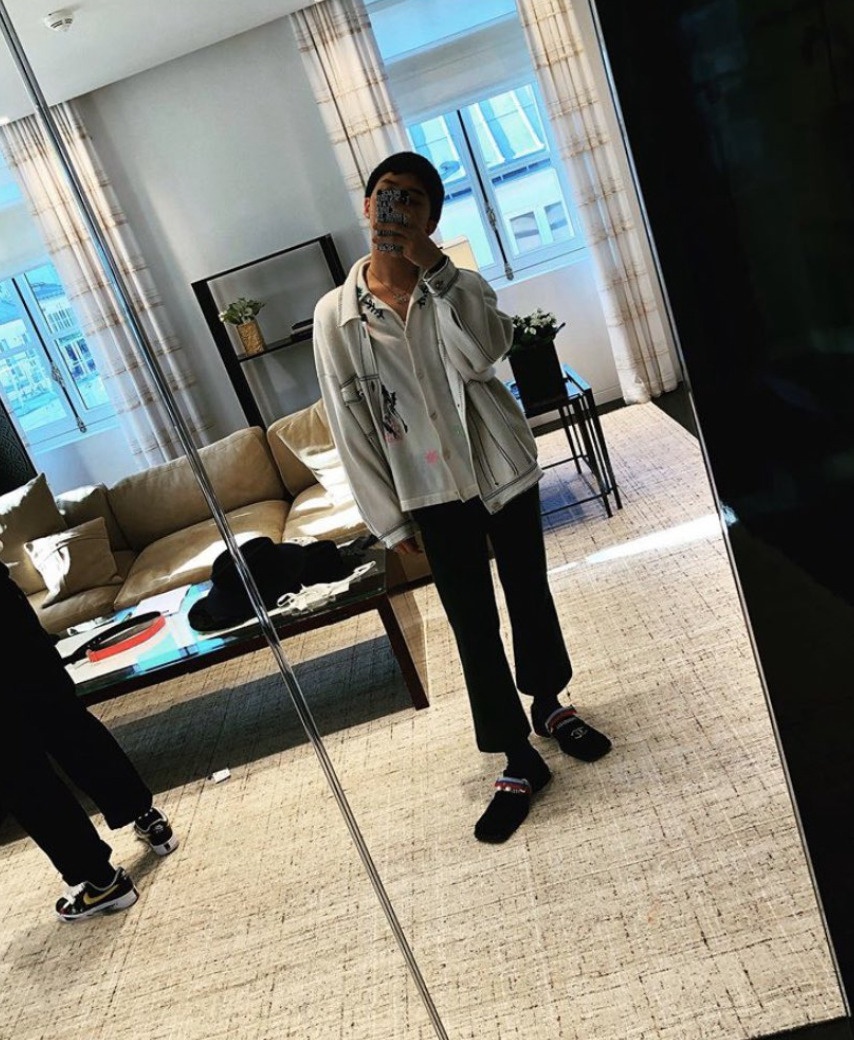 G-Dragon mặc đồ đôi với Jennie ảnh 5 G-Dragon mac do doi voi Jennie anh 5