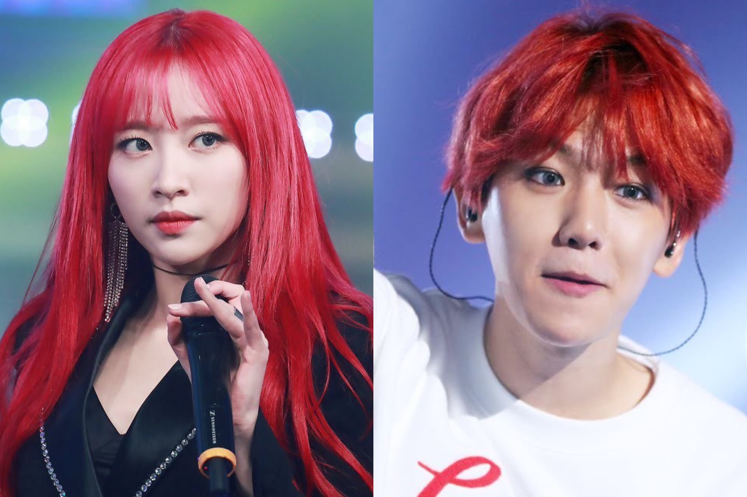 Sao Kpop gap van de khi nhuom toc do hinh anh