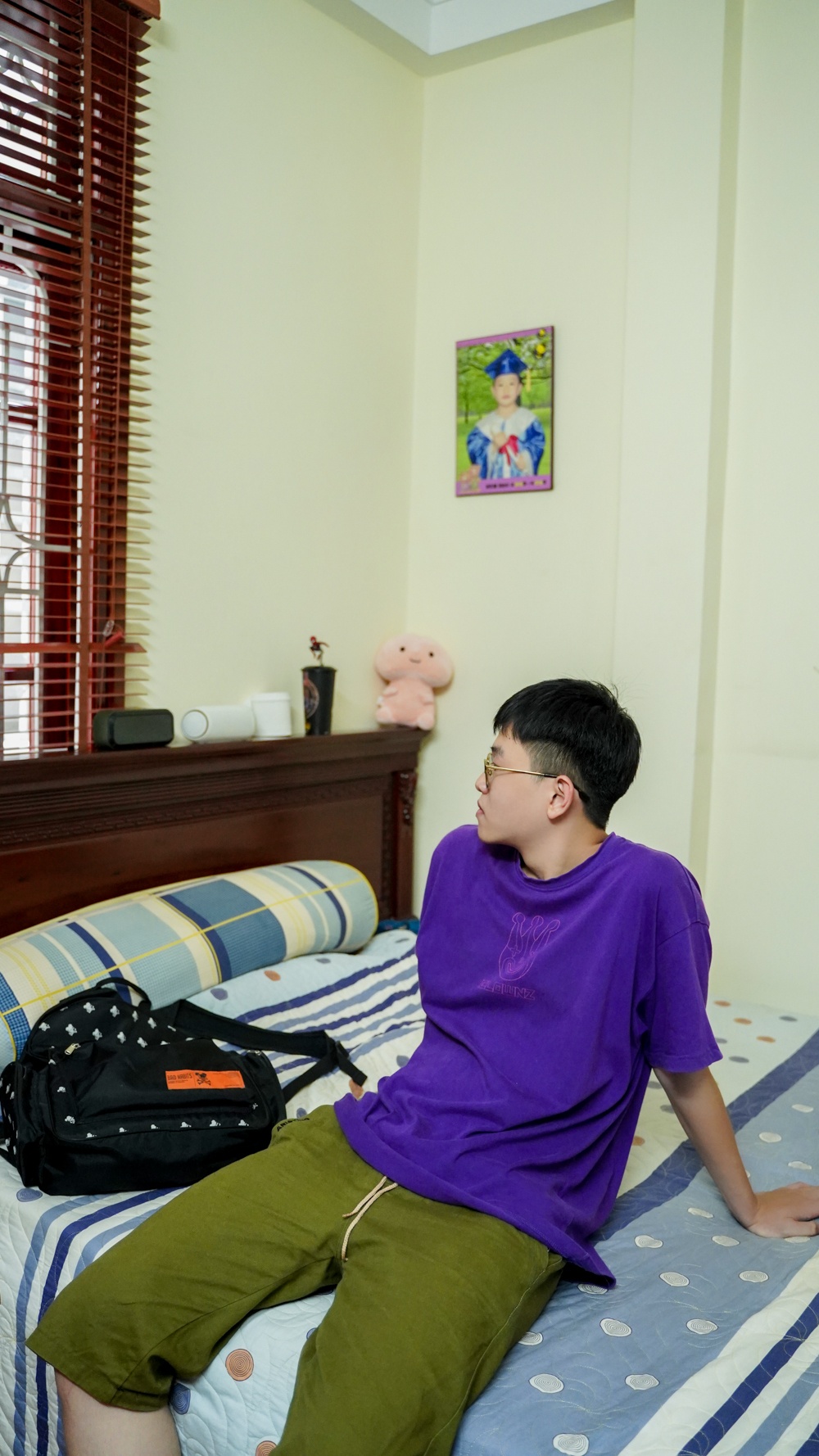 rapper Gung thi tot nghiep anh 6