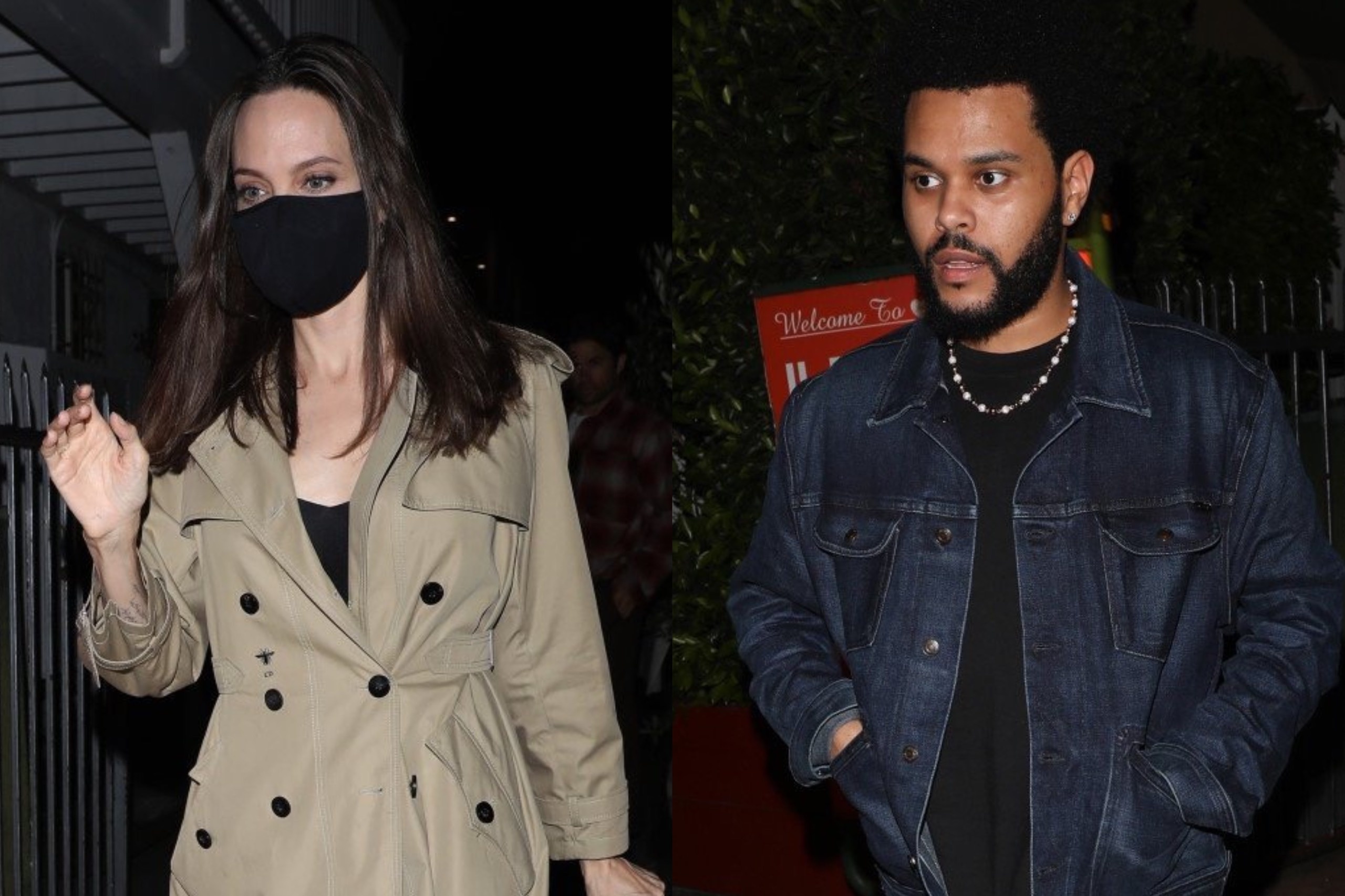 Angelina Jolie hen ho The Weeknd anh 1