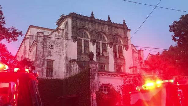 nha cua Beyonce bi chay anh 1