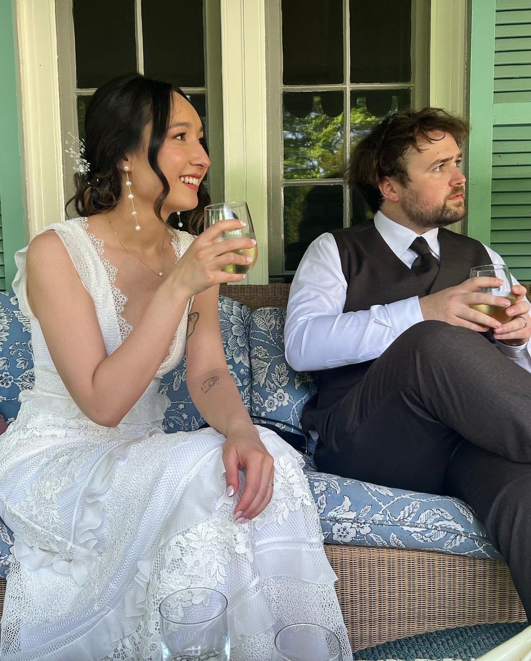 Anna Truong con gai My Linh cuoi anh 2