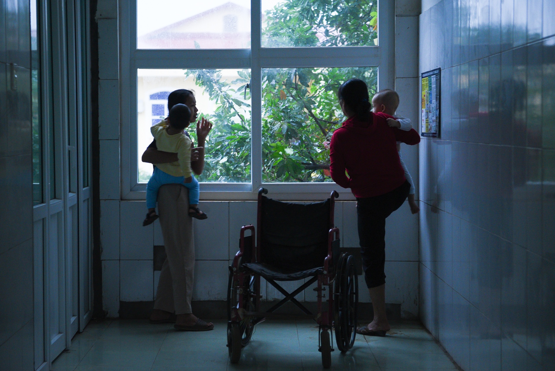 Benh vien Le Thuy chat cung nguoi kham sau lu anh 10