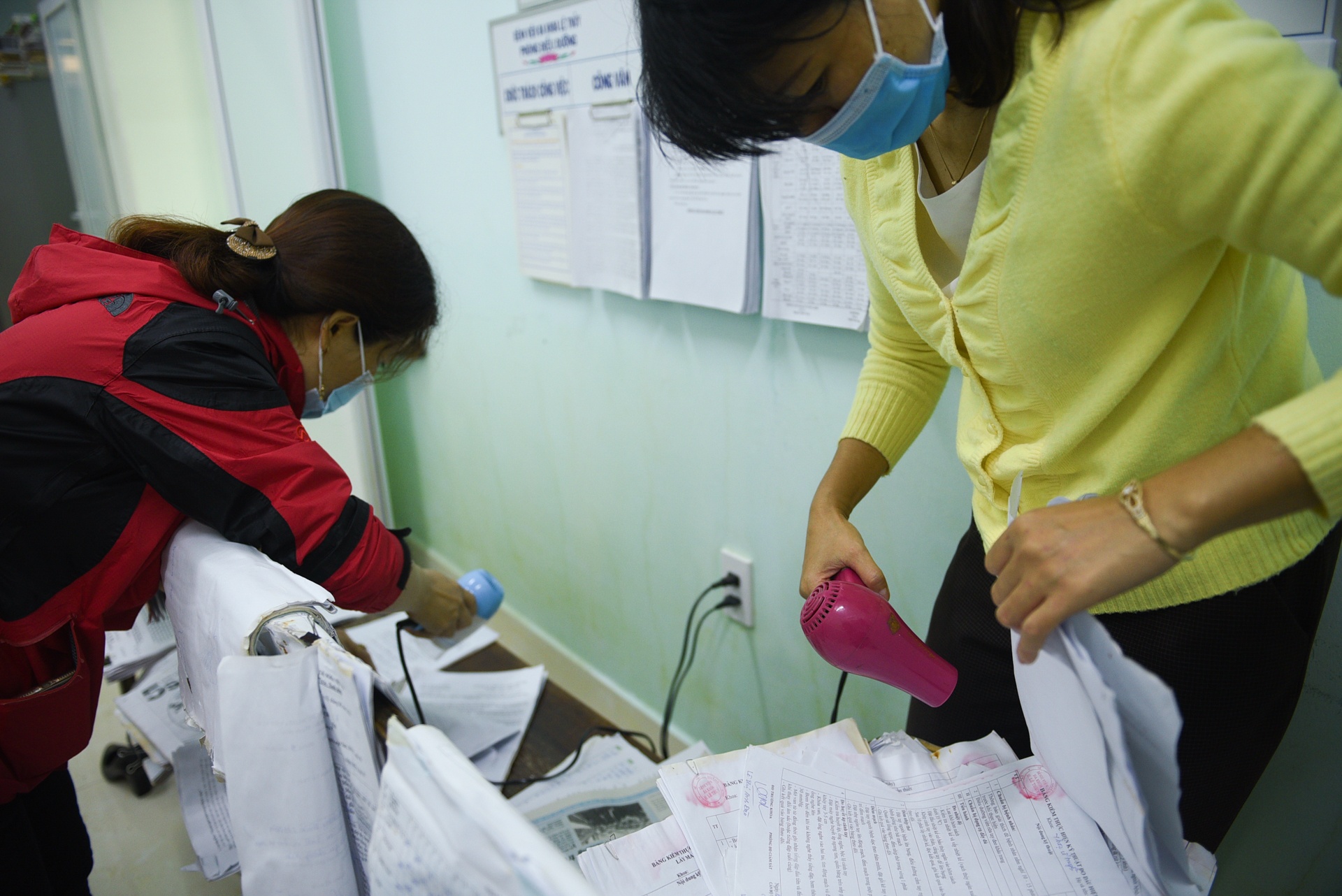 Benh vien Le Thuy chat cung nguoi kham sau lu anh 8