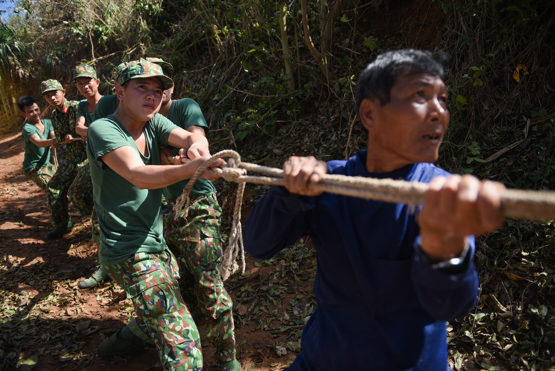dao ly son sau bao,  cuoc song sau bao anh 23