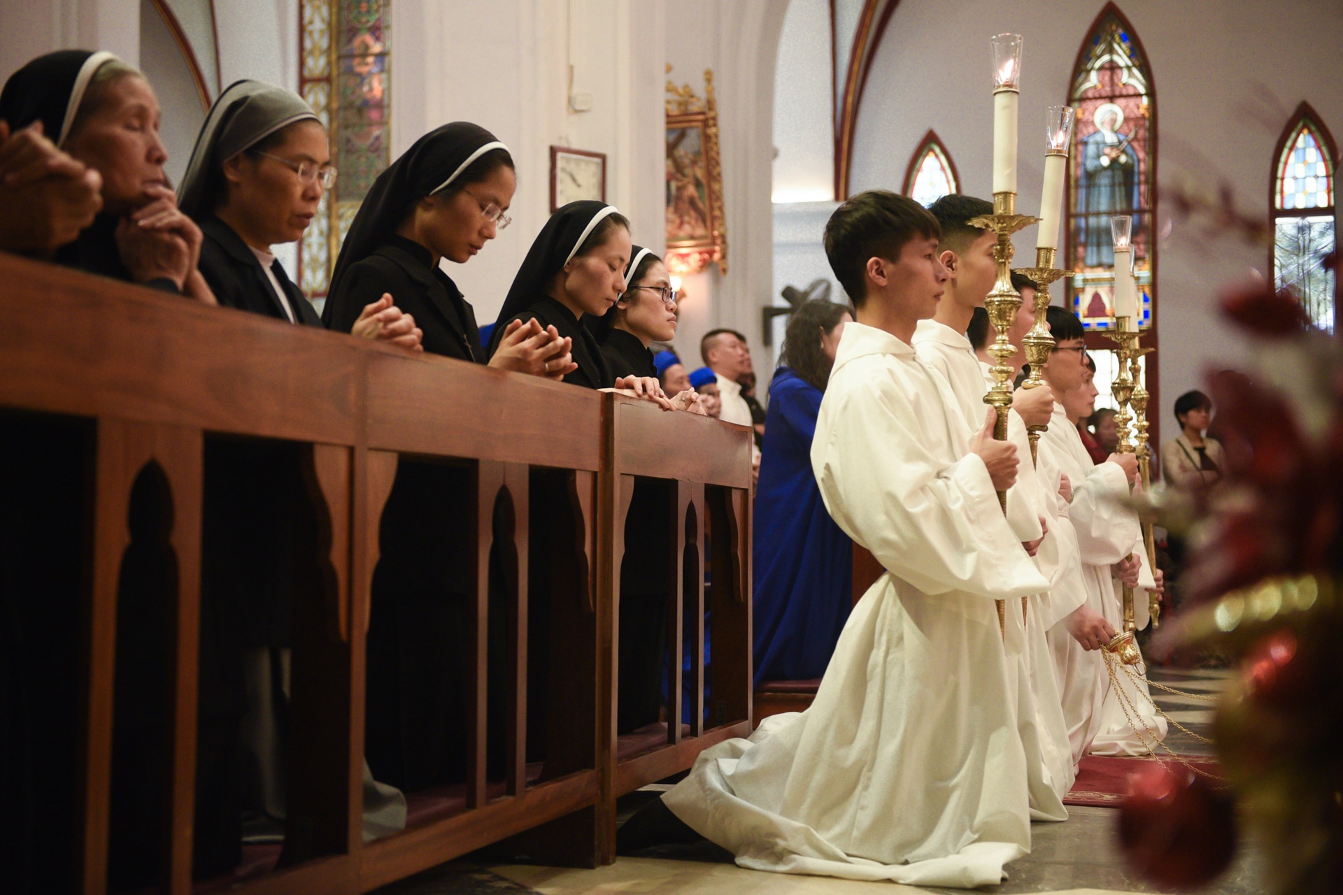 dai le Giang sinh,  nguoi theo dao Thien Chua anh 9