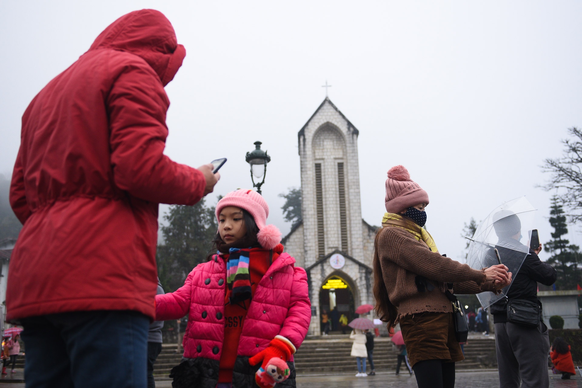 Sa Pa ret dam,  Tet duong lich 2021 anh 2