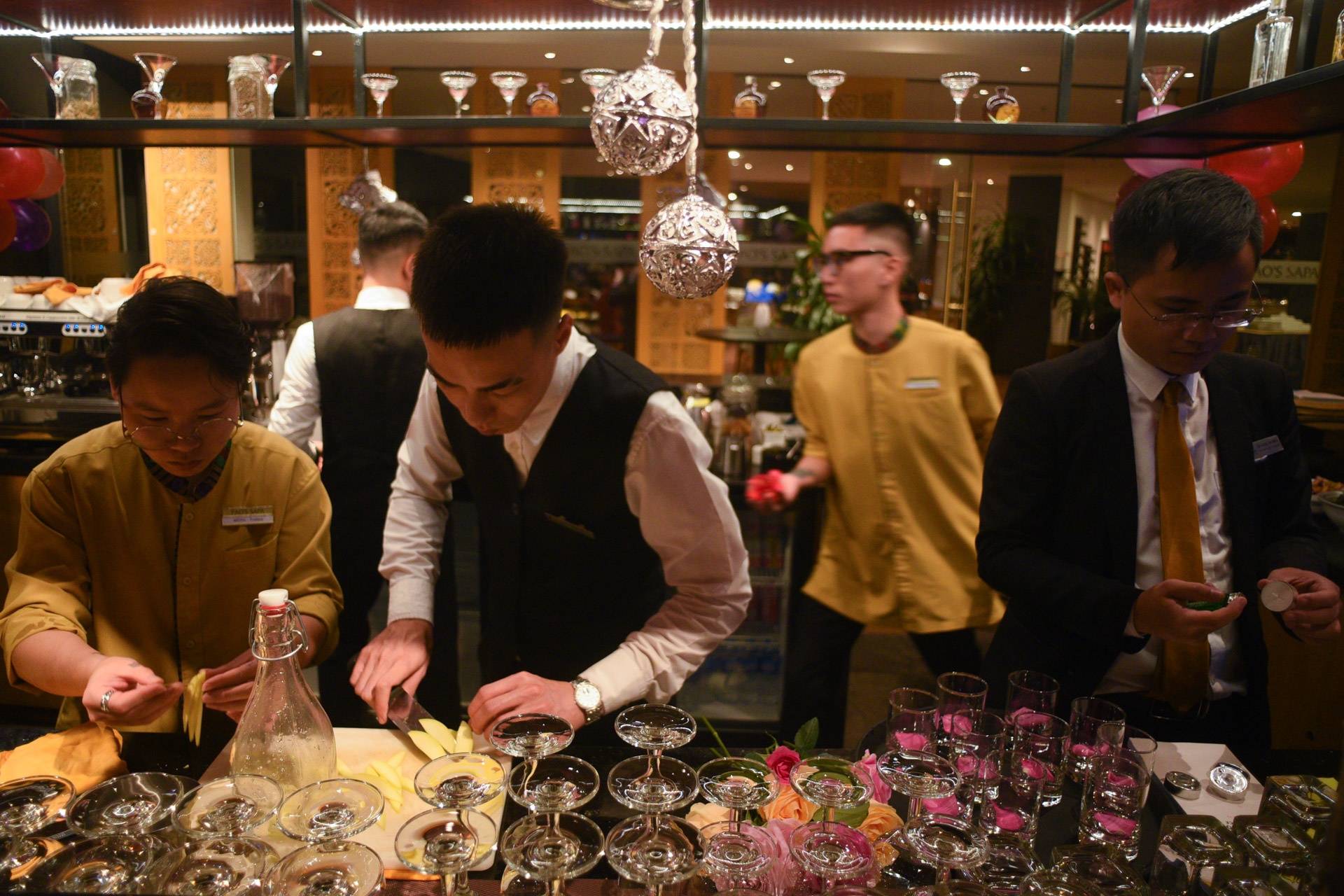 am thuc Sa pa,  dem tat nien anh 12